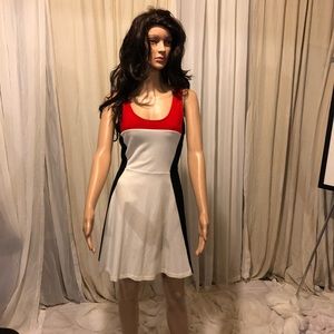 Casual sleeveless tank dress